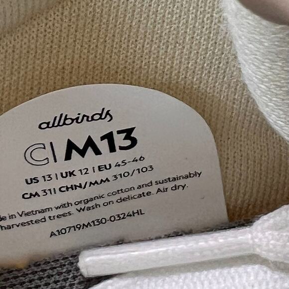 allbirds Men\'s Casual Chunky Sneakers in Cream and Tan main image 7